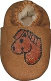 Tibet PLATEAU soft sole infant leather baby shoes with FLEECE brown horse Tibet PLATEAU soft sole infant leather baby shoes with FLEECE brown horse