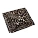 EEF1B07-08 Mens Style Microfiber paisleyed Pocket Square Cufflinks Set By Epoint