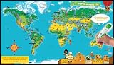 Leapfrog - 80885 - Jeu Educatif - TAG - Mappemonde Interactive (lecteur Tag non inclus)