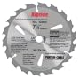 Porter Cable 12800 Riptide 7-1/4-Inch 18 Tooth ATB Thin Kerf Framing Saw Blade with 5/8-Inch and Diamond Knockout Arbor for Blade-Right Saws
