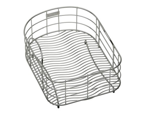 Elkay LKWRB1617SS 14-5/8-Inch by 16-1/8-Inch by 7-Inch Wavy Wire Rinse Basket, Stainless Steel Finish