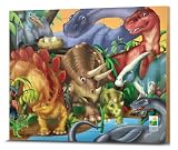 The Learning Journey 48 pc Lift & Discover Jigsaw Puzzle Creatures of the Past Cardboard Puzzle