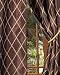 Diamond Faux Silk Drapery Panel, 108