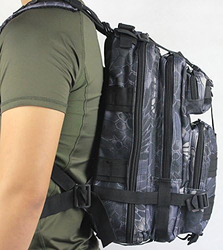 600D Nylon Tactical Utility Type Molle Assault Bags Pouch Backpack (#3)