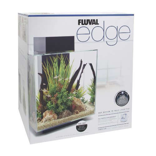 FLUVAL AQUARIUM EDGE 46 L GLOSSY NOIR
