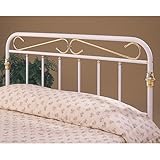 White Metal Queen Headboard   Coaster 2260