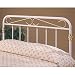 Cedar Mill Headboard in White and Gold