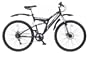 Boss Blackdawn Men's Dual Suspension Mountain Bike - 26-Inch, Black