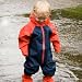 All-in-One Waterproof Suit Navy / Red