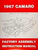 1967 Camaro Factory Assembly Manual Reprint including RS SS Z28
