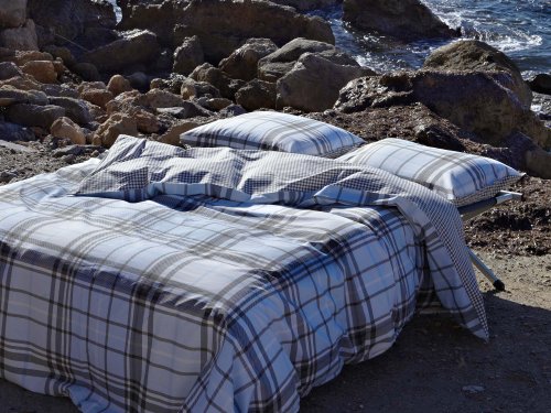 Essenza Bettwäsche Windsor Iceblue 200x200 cm