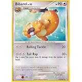 Pokemon Platinum Supreme Victors Single Card Bibarel #51 Uncommon