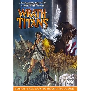 Wrath of the Titans DVD (with bonus comic book)