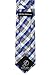 Scott Allan Men's Stripe Necktie - Blue/Gray