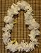 One Dozen White Flower Leis for Your Hawwian Luau Wedding