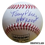 Tony Perez Autographed HOF Logo Baseball w/ HOF 2000