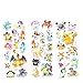 3pcs Cartoon Anime Pokemon Stickers Notebook Label For Kids Home Decor Diary