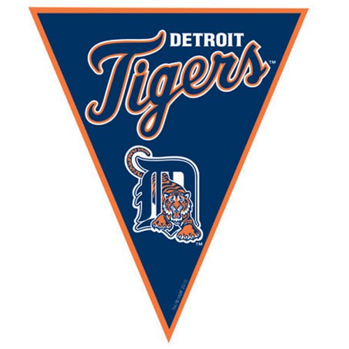Detroit Tigers Baseball - Pennant Banner