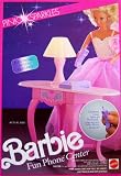 Barbie Pink Sparkles Fun Phone Center w Electronic Action Features (1990)