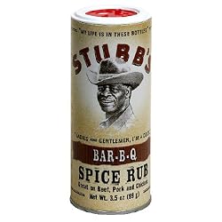 Stubb's Bar-B-Q Spice Rub, 3.5-Ounce Cans (Pack of 12)