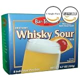 Bar-Tenders Instant Whiskey Sour Cocktail Mix (8 pouches)