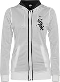 Womens Chicago White Sox White Fresh Mesh Hooded Sweatshirt - S