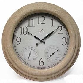 Oversized Slate Clock by Infinity Instruments