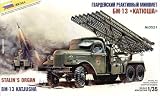 WWII Soviet Rocket Launcher BM-13 Katyusha 1-35 Zvezda