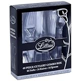 Plastic Silverware Extra Heavy Clear Combo