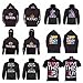 Couple Matching King and Queen Hoodie Color Black Hooded Sweatshirt . Price Including 2 Hoodies
