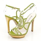 Wild Diva Celeb01 Heels Green 8 Green