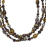 Gems of the Earth Three-strand Necklace
