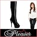 Pleaser �ץ꡼����(2361) Pleaser DELIGHT-2012 6�� Heel BLACK(DEL2012-B-M)�ڥ�ǥ������ۡ�01��_BLACK��05��_10