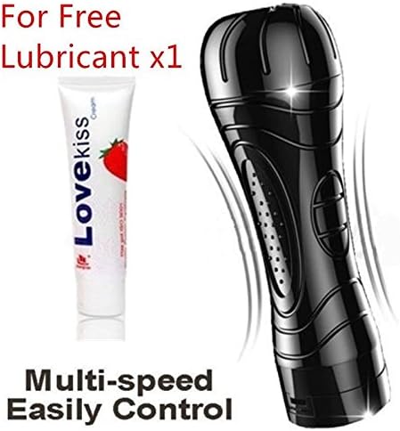 Playcos (Free Lubricant) Multi Speed Vibrating Male Bators Cup Portable Massage For Male Mastur Cup
