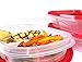 Frigidaire Bento Lunch Box Containers 2 Compartments