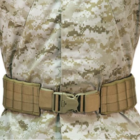 BLACKHAWK! Padded Patrol Belt and Pad - Desert Tan, Small