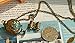 NIANPU Vintage Globe Pendant Necklace