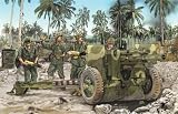 Dragon 500776531 - WWII US 105 mm Haubitze mit USMC Figuren 1:35