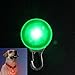 Green Dog Safety LED Light Clip for Collar Peg Cat Night