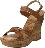 51eN 6zAacL. SL160  Jessica Simpson Womens Brisa Strappy Cork Wedge