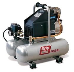 Grip-RiteGR250015Amp3Horsepower4-1/4GallonOiledTwinPontoonCompressor