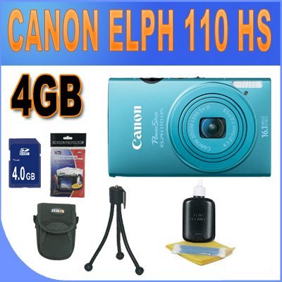 review Canon Elph 110 Blue B1
