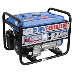 UST3,500Watt6.5HP196cc4-StrokeOHVPortableGasPoweredGeneratorGG3500
