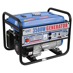 UST 3,500 Watt 6.5 HP 196cc 4-Stroke OHV Portable Gas Powered Generator #GG3500