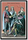 Framed Art Poster 20x30, King of Byzantine, Sixth Century A.D.