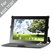 ASUS TF201 Eee Pad Transformer Prime 10.1-Inch 32GB / 64GB Leather Case Folio with multi view Stand by Acase(TM), Black