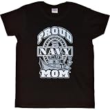 Womens T-Shirt : PROUD NAVY MOM