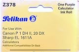 Pelikan Purple Calculator Ink Roll for Canon P 1 DH II, 20 DX & Sharp EL 1611A Calculators