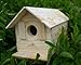 Wood Bird House Kit Complete with Nails Build it Yourself