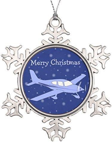 Follies Christmas Pewter Christmas Ornaments - Airplane